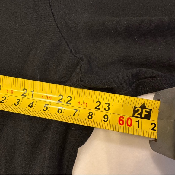 Eileen Fisher Woman Size 1X Scoop Neck 3/4 Sleeve Tunic Dress Black - Picture 6 of 9